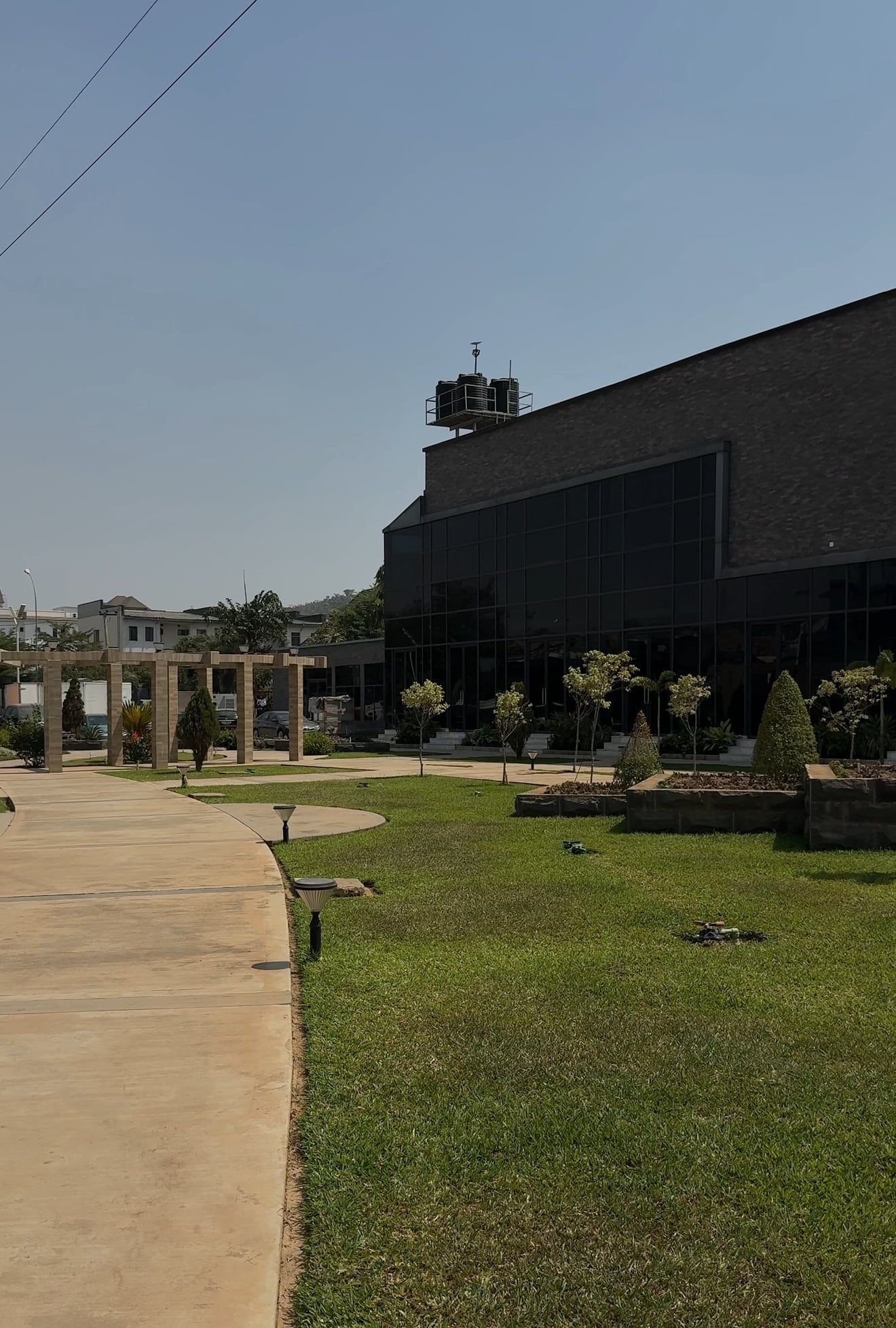 Abuja Nigeria - Aerial View of Capital City